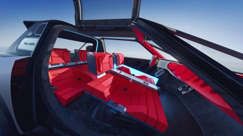 Peugeot, Peugeot Polygon concept shown with Hypersquare steering wheel, steer-by-wire; to feature on next 208?
