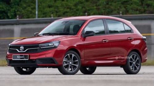 Proton Saga Hatchback to join new Saga sedan, MPV, Active SUV family on modular AMA platform?