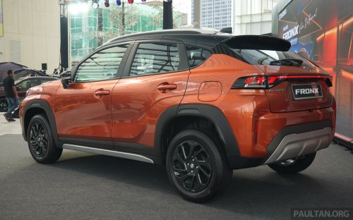 Suzuki Fronx Hybrid launched in Malaysia – 1.5L four-cylinder, ADAS, CBU Indonesia; RM148k on-the-road