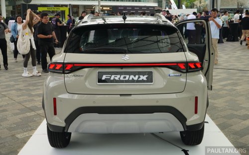Suzuki Fronx Hybrid launched in Malaysia – 1.5L four-cylinder, ADAS, CBU Indonesia; RM148k on-the-road