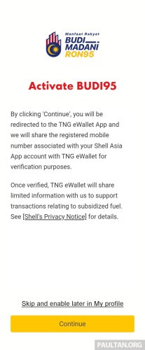 Shell App now Budi95-integrated – access subsidised RON 95 petrol, pay using linked credit or debit cards