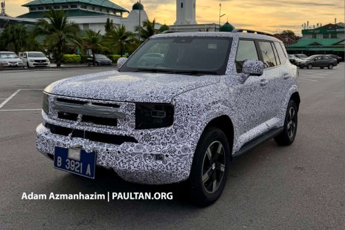 Jetour T1, Jetour, SUV, Jetour T1 spotted in Malaysia – less rugged-looking SUV compared to T2; 1.5T or 2.0T; launching soon?