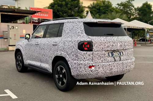 Jetour T1 spotted again in Malaysia, cheaper than T2?