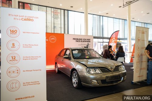 Buy a Carro Certified car at up to RM7k off; purchase Carro Car Care services at special prices at ACE 2025