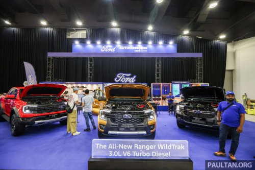 Ford, Ford Ranger, Ford Ranger Raptor, Ford Ranger XLT Plus, WildTrak 3.0 TD, Raptor petrol displayed at ACE 2025 – up to RM16,000 in savings