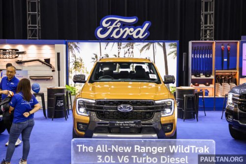Ford, Ford Ranger, Ford Ranger Raptor, Ford Ranger XLT Plus, WildTrak 3.0 TD, Raptor petrol displayed at ACE 2025 – up to RM16,000 in savings