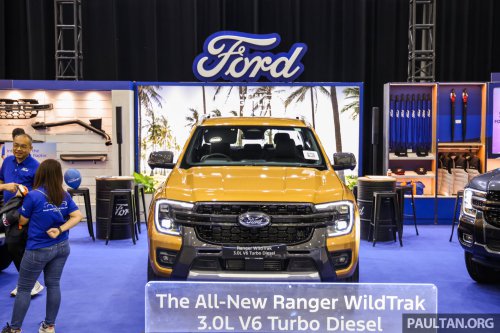 Ford Ranger XLT Plus, WildTrak 3.0 TD, Raptor petrol displayed at ACE 2025 – up to RM16,000 in savings