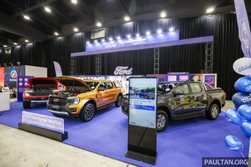 Ford, Ford Ranger, Ford Ranger Raptor, Ford Ranger XLT Plus, WildTrak 3.0 TD, Raptor petrol displayed at ACE 2025 – up to RM16,000 in savings