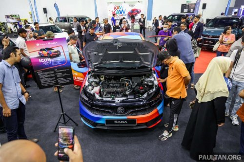 Proton, Proton S70, Proton S70 with rewards up to RM13,130 at ACE 2025 – X50 with RM5k savings; new Saga; test drive and win