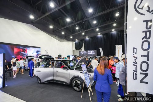 Proton, Proton eMas at ACE 2025 – eMas 5 Premium on display, RM70k for 325 km WLTP, test drives available