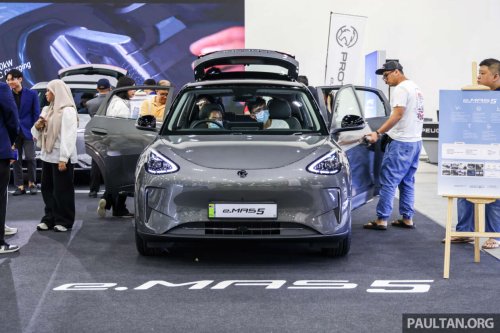 Proton, Proton eMas at ACE 2025 – eMas 5 Premium on display, RM70k for 325 km WLTP, test drives available