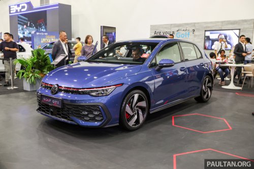 Volkswagen Golf GTI, 1.5L eTSI R-Line facelifts at ACE 2025; guest appearance by Datuk Azizulhasni Awang