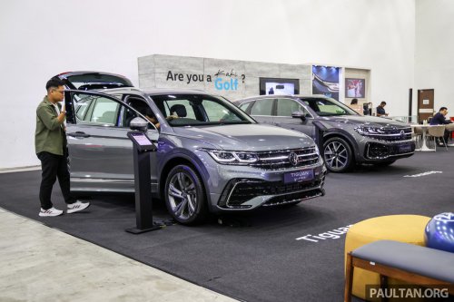Volkswagen Golf GTI, 1.5L eTSI R-Line facelifts at ACE 2025; guest appearance by Datuk Azizulhasni Awang
