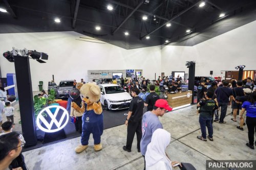 Volkswagen, Volkswagen Golf, Volkswagen Golf GTI, 1.5L eTSI R-Line facelifts at ACE 2025; guest appearance by Datuk Azizulhasni Awang