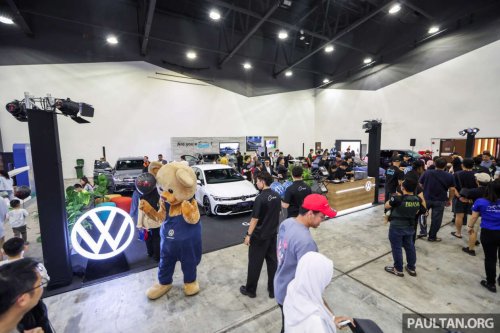 Volkswagen, Volkswagen Golf GTI, Volkswagen Golf GTI, 1.5L eTSI R-Line facelifts at ACE 2025; guest appearance by Datuk Azizulhasni Awang