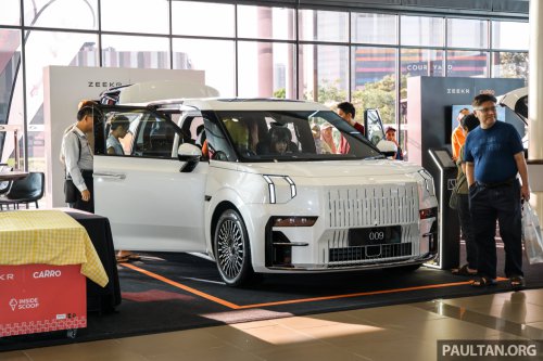 Zeekr 009 MPV and 7X SUV offered with free 22 kW wallbox charger and premium window tint at ACE 2025