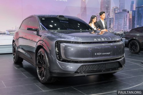 AUDI E SUV concept debuts in Guangzhou – 680 PS, 700 km CLTC; production version launching in 2026