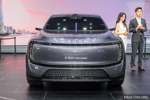 AUDI E SUV concept debuts in Guangzhou – 680 PS, 700 km CLTC; production version launching in 2026
