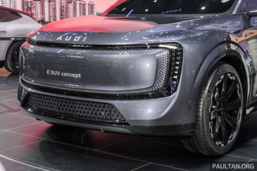 AUDI E SUV concept debuts in Guangzhou – 680 PS, 700 km CLTC; production version launching in 2026
