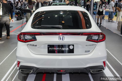 Honda, Hatchback, Honda Integra Hatchback Style concept in Guangzhou – manual two-door targa; new CR-X, anyone?
