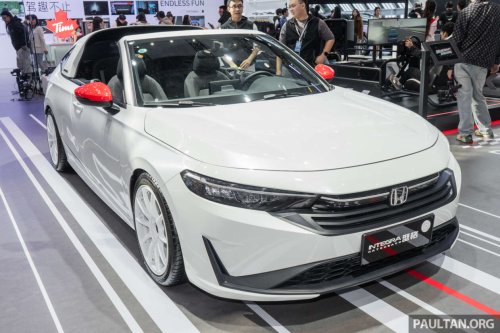 Honda, Hatchback, Honda Integra Hatchback Style concept in Guangzhou – manual two-door targa; new CR-X, anyone?