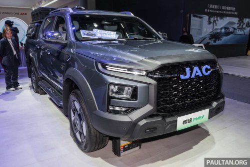 JAC T9 PHEV in Guangzhou – 523 PS/1,000 Nm pick-up, 100 km EV range, coming to Malaysia Q1 2026