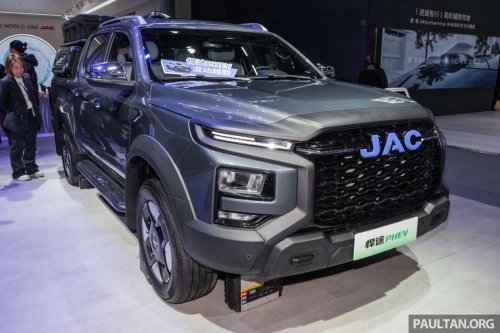 JAC, PHEV, JAC T9 PHEV in Guangzhou – 523 PS/1,000 Nm pick-up, 100 km EV range, coming to Malaysia Q1 2026