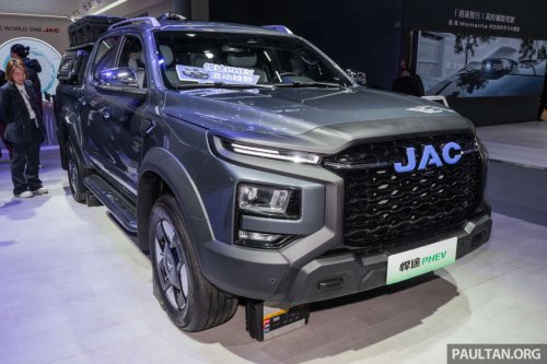 JAC, PHEV, JAC T9 PHEV in Guangzhou – 523 PS/1,000 Nm pick-up, 100 km EV range, coming to Malaysia Q1 2026