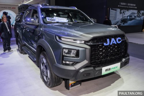 JAC, PHEV, JAC T9 PHEV in Guangzhou – 523 PS/1,000 Nm pick-up, 100 km EV range, coming to Malaysia Q1 2026