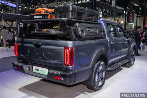 JAC, PHEV, JAC T9 PHEV in Guangzhou – 523 PS/1,000 Nm pick-up, 100 km EV range, coming to Malaysia Q1 2026