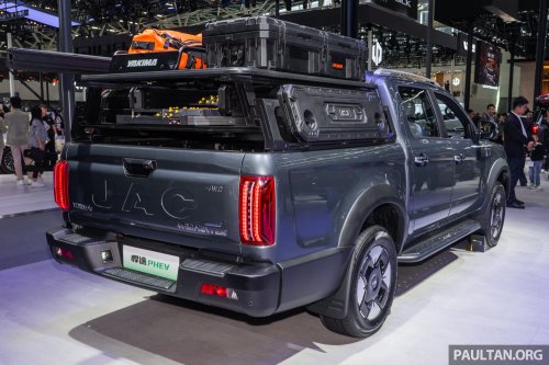 JAC, PHEV, JAC T9 PHEV in Guangzhou – 523 PS/1,000 Nm pick-up, 100 km EV range, coming to Malaysia Q1 2026
