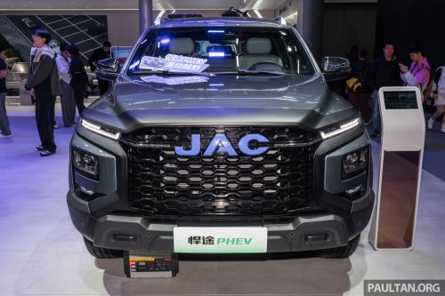 JAC, PHEV, JAC T9 PHEV in Guangzhou – 523 PS/1,000 Nm pick-up, 100 km EV range, coming to Malaysia Q1 2026