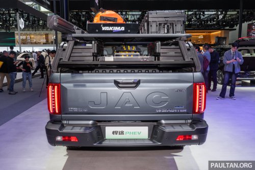 JAC T9 PHEV in Guangzhou – 523 PS/1,000 Nm pick-up, 100 km EV range, coming to Malaysia Q1 2026