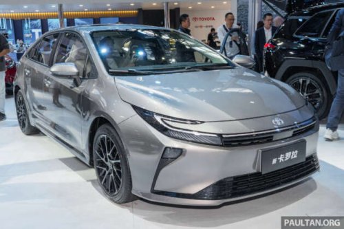 2026 Toyota Corolla sedan facelift in Guangzhou – new face, interior, large touchscreen, coming to Malaysia?