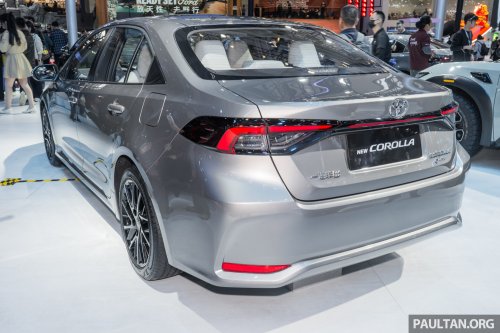 Toyota, Toyota Corolla, 2026 Toyota Corolla sedan facelift in Guangzhou – new face, interior, large touchscreen, coming to Malaysia?