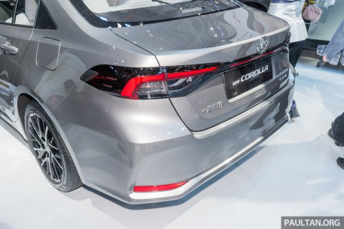 2026 Toyota Corolla sedan facelift in Guangzhou – new face, interior, large touchscreen, coming to Malaysia?