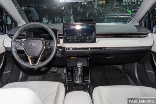 2026 Toyota Corolla sedan facelift in Guangzhou – new face, interior, large touchscreen, coming to Malaysia?