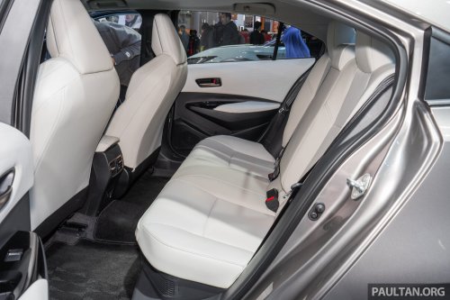 2026 Toyota Corolla sedan facelift in Guangzhou – new face, interior, large touchscreen, coming to Malaysia?