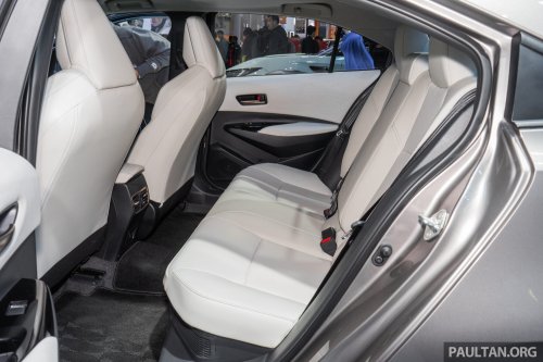2026 Toyota Corolla sedan facelift in Guangzhou – new face, interior, large touchscreen, coming to Malaysia?