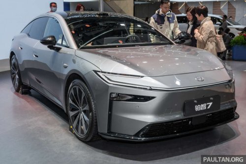 Toyota, Huawei, Toyota bZ7 in Guangzhou – sleek large sedan with Huawei motor, 281 PS RWD, HarmonyOS, LiDAR