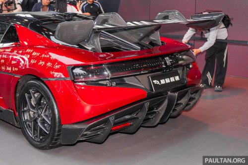 Yangwang U9 Xtreme in Guangzhou – BYD’s record-breaking EV supercar, 3,018 PS, 496 km/h top speed!