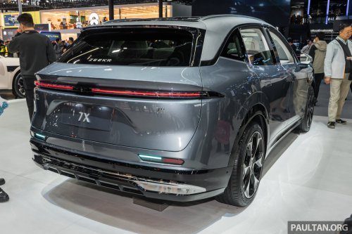 Zeekr 7X facelift in Guangzhou – up to 795 PS, 802 km CLTC range, 6C DC fast charging, coming to Malaysia?