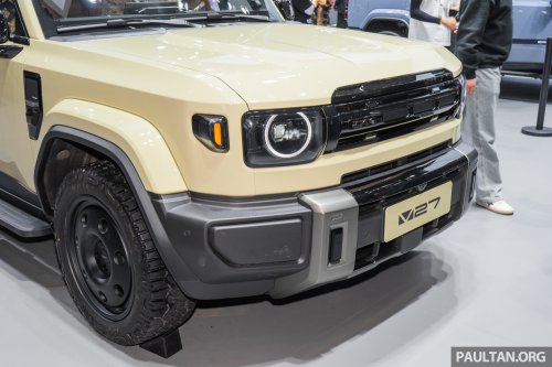 iCaur V27 debuts in Guangzhou – 5-seat D-segment REEV SUV with Land Cruiser styling, 200 km EV range