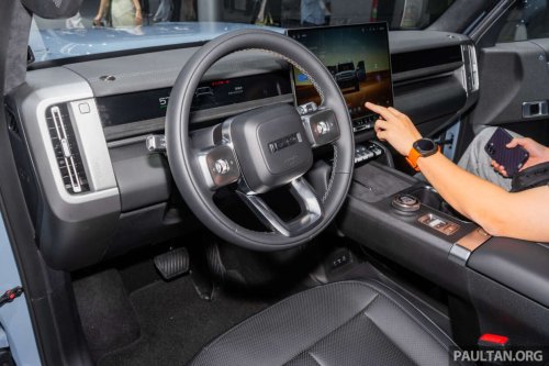 SUV, iCaur V27 debuts in Guangzhou – 5-seat D-segment REEV SUV with Land Cruiser styling, 200 km EV range