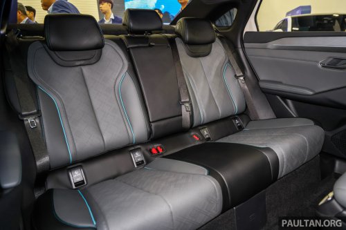 BYD Seal 6 EV in Ivory Gold at ACE 2025 – Premium only, same price at RM116,500; limited to 100 units