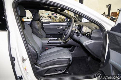 BYD Seal 6 EV in Ivory Gold at ACE 2025 – Premium only, same price at RM116,500; limited to 100 units