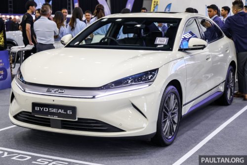 BYD, BYD Seal, BYD Seal 6 EV in Ivory Gold at ACE 2025 – Premium only, same price at RM116,500; limited to 100 units