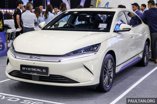 BYD, BYD Seal, BYD Seal 6 EV in Ivory Gold at ACE 2025 – Premium only, same price at RM116,500; limited to 100 units
