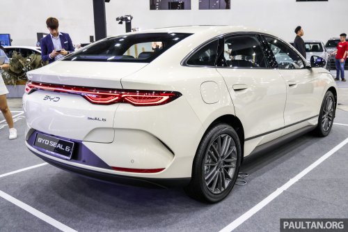 BYD, BYD Seal, BYD Seal 6 EV in Ivory Gold at ACE 2025 – Premium only, same price at RM116,500; limited to 100 units