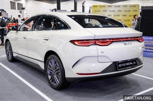 BYD, BYD Seal, BYD Seal 6 EV in Ivory Gold at ACE 2025 – Premium only, same price at RM116,500; limited to 100 units